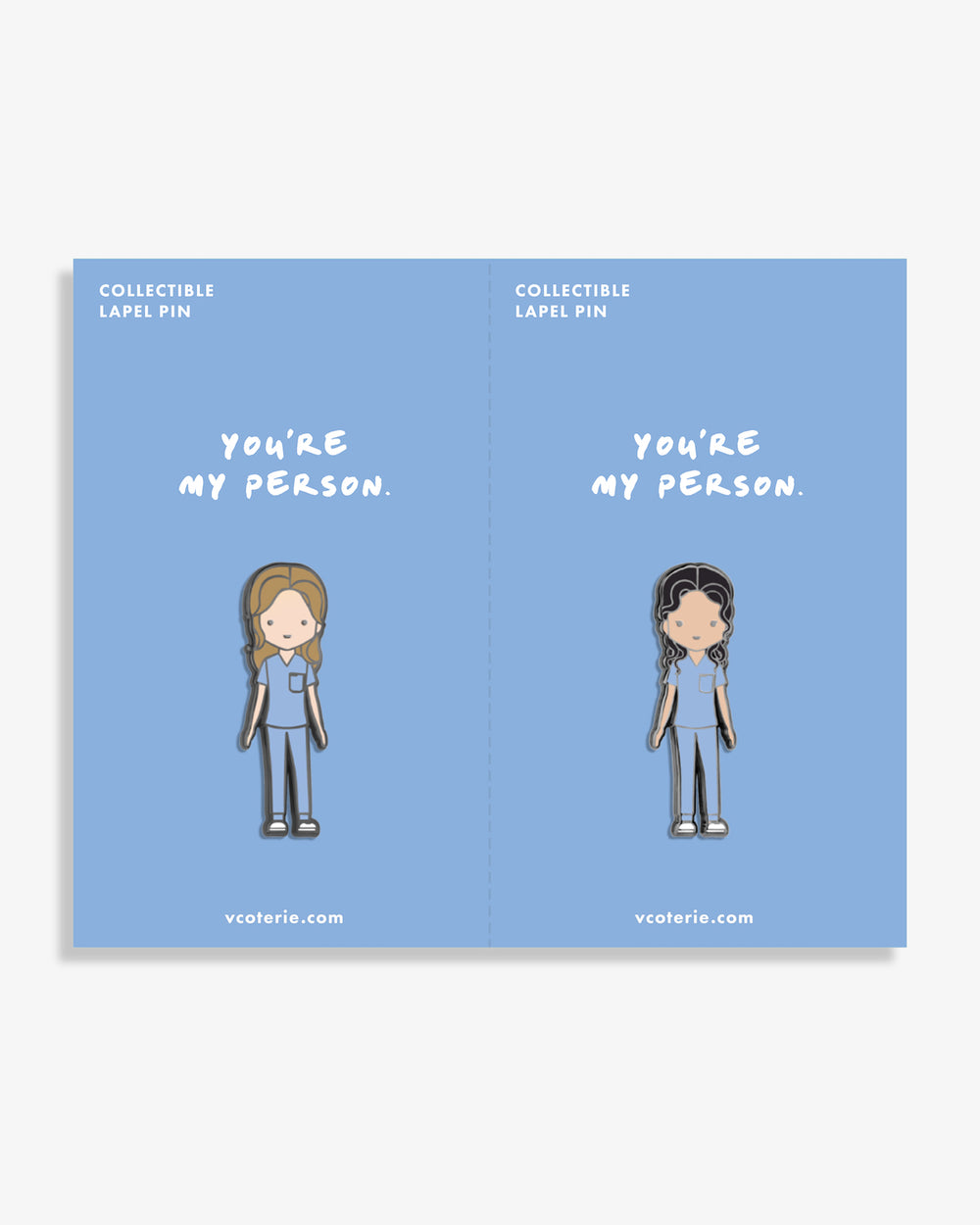 You're My Person (Best Friends Set) Lapel Pins